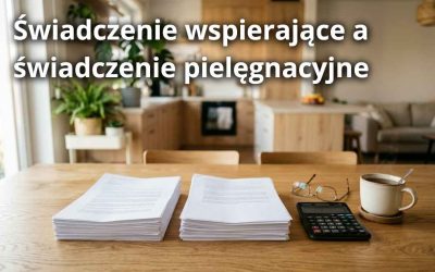 Świadczenie wspierające a świadczenie pielęgnacyjne: z czym można je łączyć, a co może przestać przysługiwać?