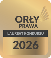 Wyróżnienie Orły Prawa 2026, laureat konkursu na podstawie opinii klientów
